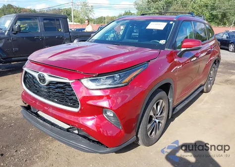 2021 Toyota Highlander Xle из США, поврежденный, VIN 5TDGZRBH6MS531248